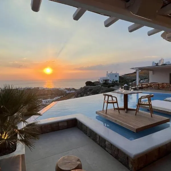 Tagou에 위치한 호텔 Nomia Sunset Suites Mykonos