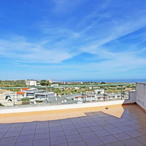 P - Meia-Praia Seaview Guesthouse, hotell Lagosel