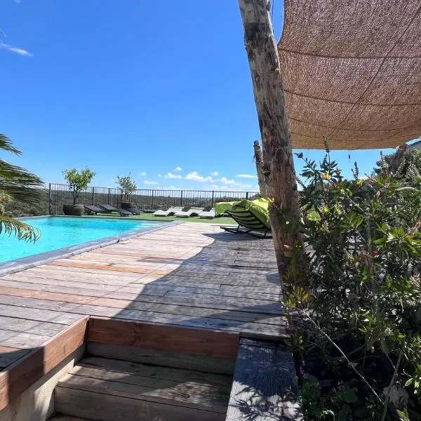 Saint-Maximin में, होटल Villa climatisée piscine billard ping-pong