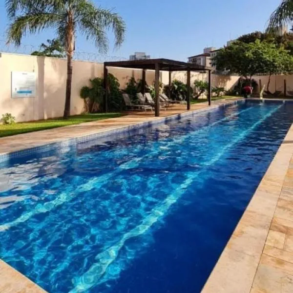 Flat com Wifi, Pisicina e Estacionamento, hotel em Ribeirão Preto
