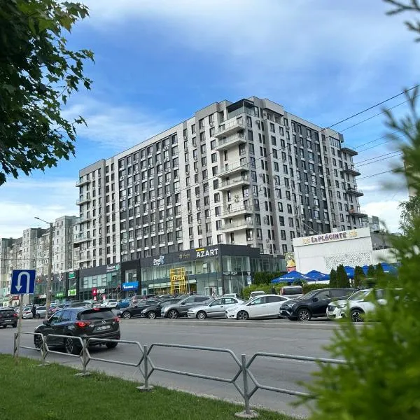 2-х комнатная квартира #Inamstro Apartament cu 2 camere cu TERASA, hotel in Budeşti