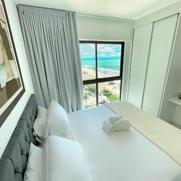 Melhor beira-mar de Boa Viagem - vista espetacular - W702
