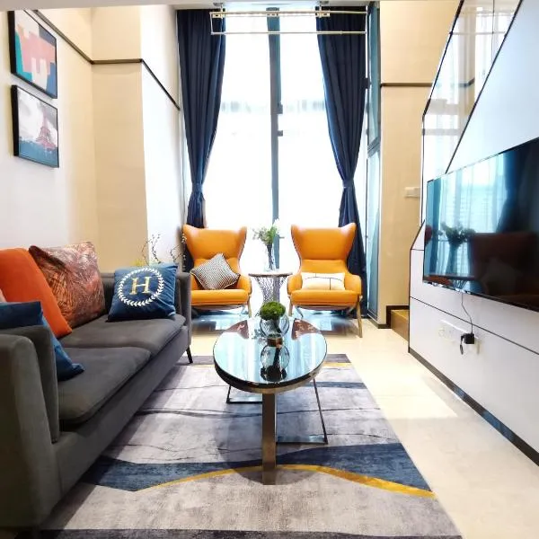 Zun Xiang Executive Apartment - Shenzhen Futian Exhibition Center, hotel v destinaci Šen-čen