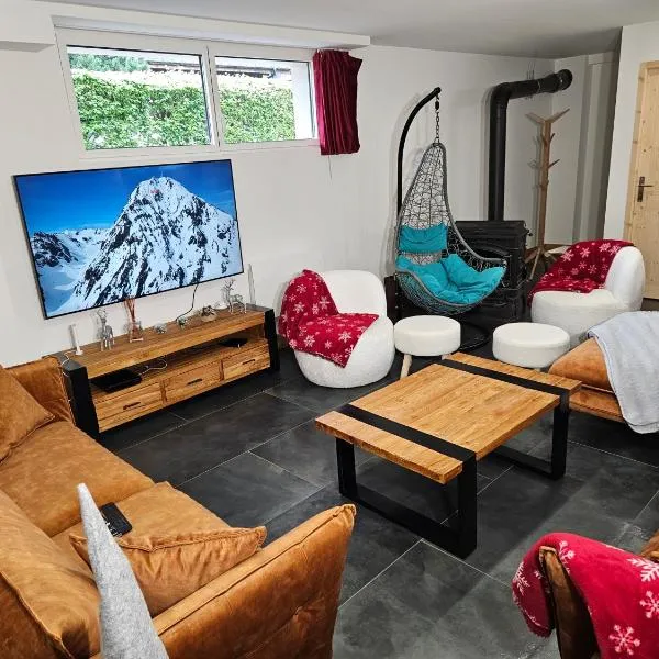 Les Fées Mer : appart 150 m² hypercentre calme 10p, hotel v destinaci Chamonix-Mont-Blanc