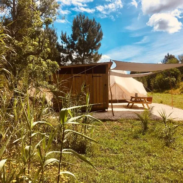 Tente Glamping nature et océan, Rogil, hotel in Rogil