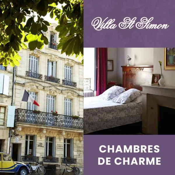 Villa St Simon, hotel v destinaci Blaye