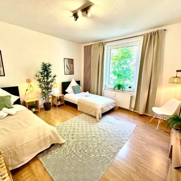 Scandinavian Relax, Netflix, central, keyless, hotel en Essen