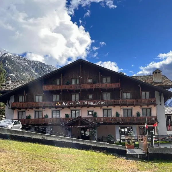 Hotel De Champoluc, hotell i Champoluc