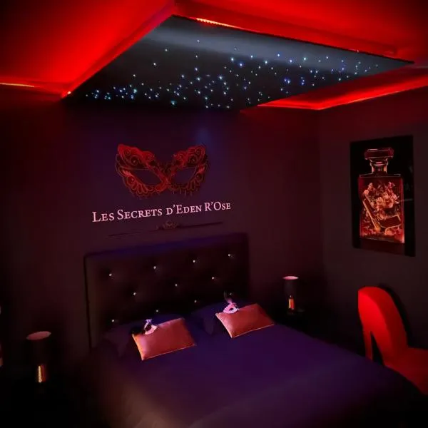 Suite Love Room Les Secrets d'Eden Rose- escapade romantique à 2, hotel in Limoges