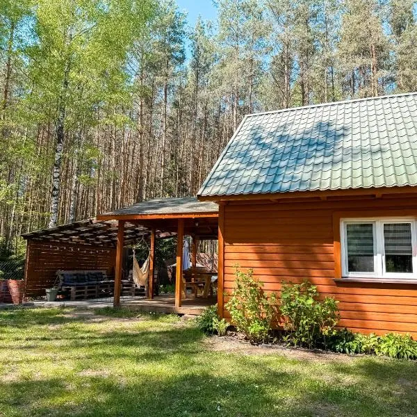 Chata przy lesie, hotel a Łuka