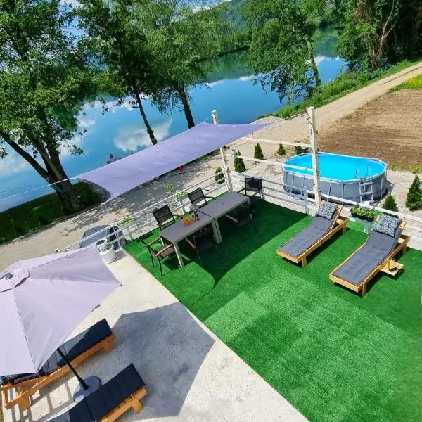 Vikendica River Drina - Mali Zvornik-Velika Reka, hotel in Podrebelj