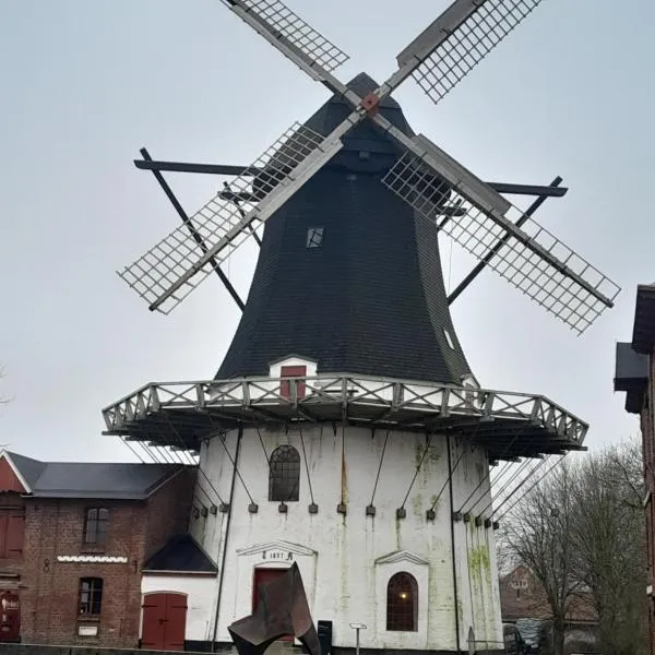 Apartment bei der Windmühle, hotel v destinaci Højer