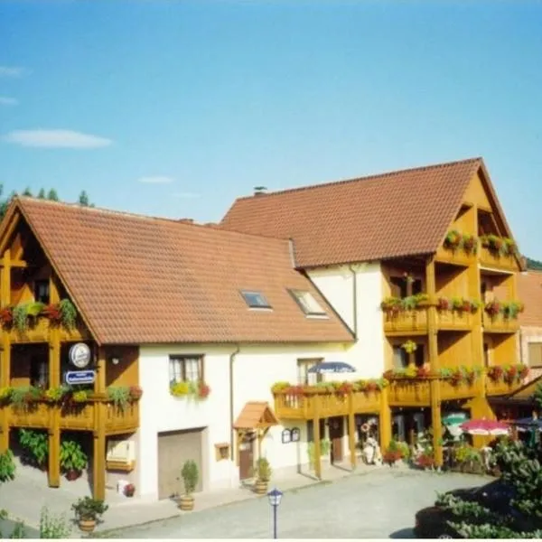 Pension Hubertushöhe, отель в городе Thurnau