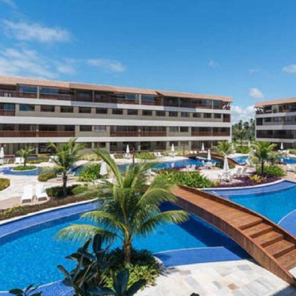Flat Decorado a beira da piscina no melhor condominio de Muro Alto - Foto 4