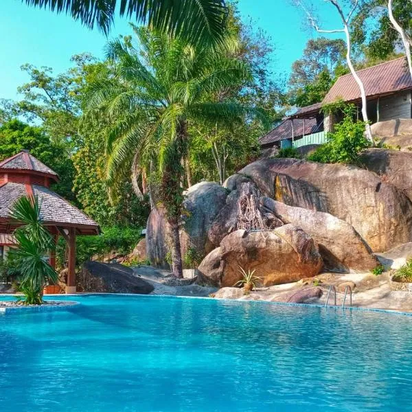 Samui wooden hill, hotel v Lamai Beach