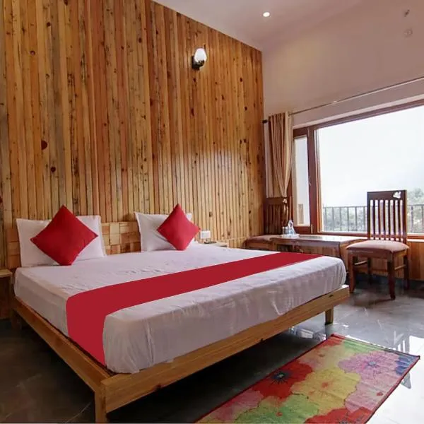 Goroomgo Wooden Umbrella Bhimtal - Natural landscape Mountain View, hotel en Bhimtal