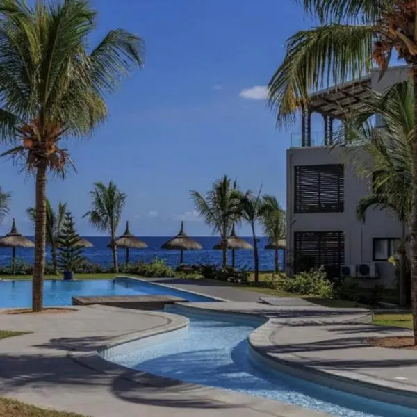 Oceanview 3-bedroom apartment D5, hotel in Flic-en-Flac
