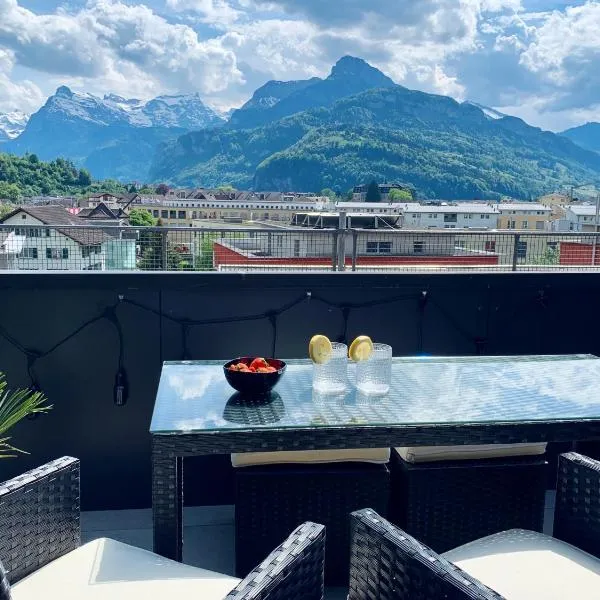 Luna o Mountainview o Pizzaoven, hotel v destinaci Brunnen