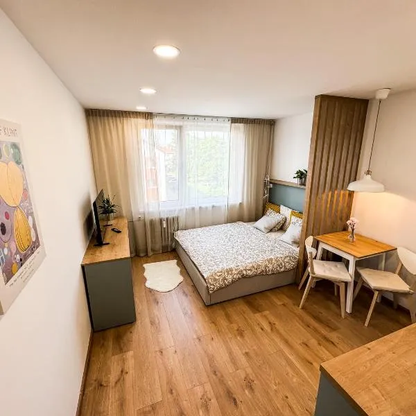 Studio Apartment Trenčín โรงแรมในเตร็นชีน