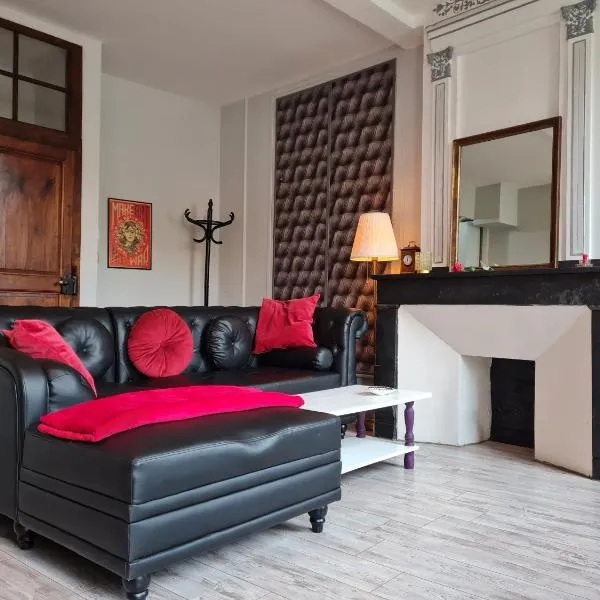 La Belle Epoque, grand appartement en centre-ville – hotel w mieście Foix