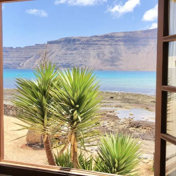 Flor de Cactus, La Graciosa、カレタ・デル・セボのホテル