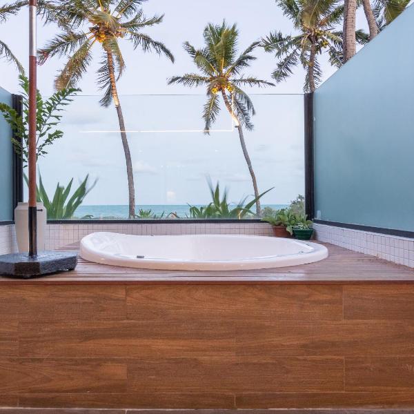 Loft com jacuzzi privativa frente mar do Bessa - Foto 3