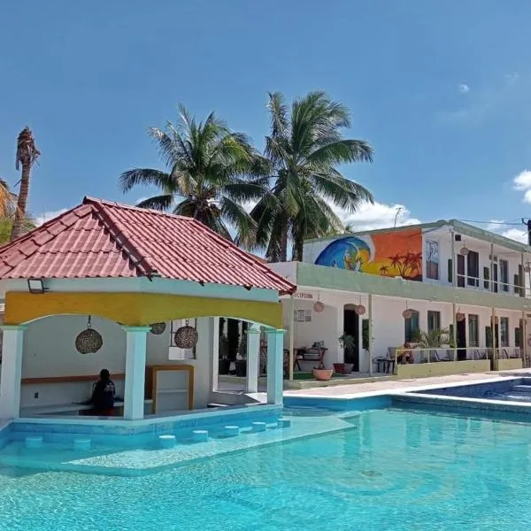 Pelican Inn at Las Dunas Chelem, hotel v destinaci Chelem