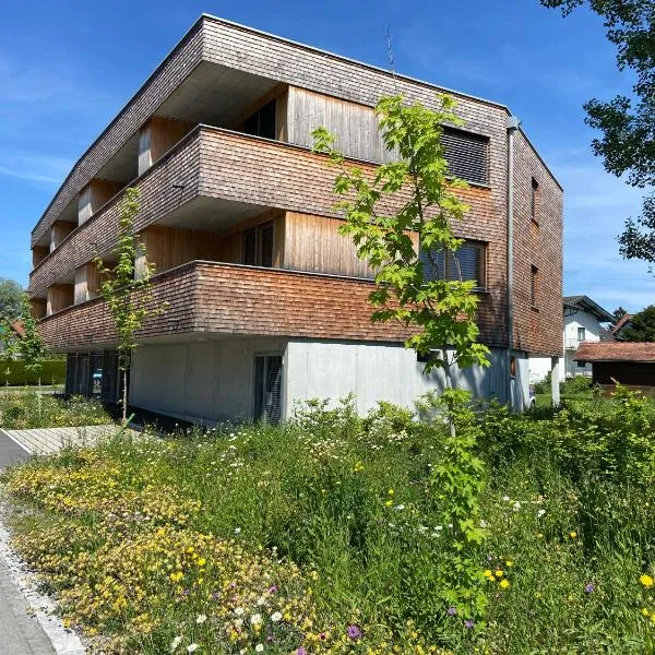 BOUTIQUE APARTMENTS LUSTENAU Nachhaltige Kühlung über Erdsonde und Fussbodenkühlung: Lustenau şehrinde bir otel