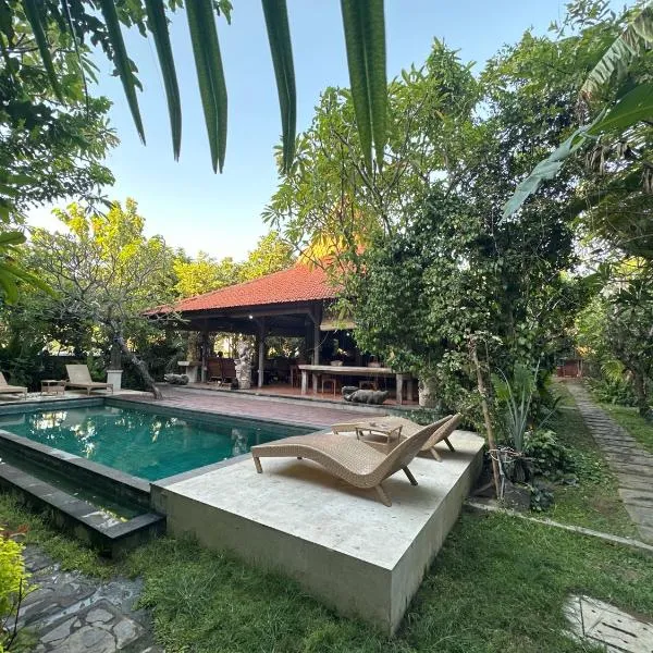 Bali Telaga Hati Yoga Healing and Retreat Center Villa, hotel em Sanur