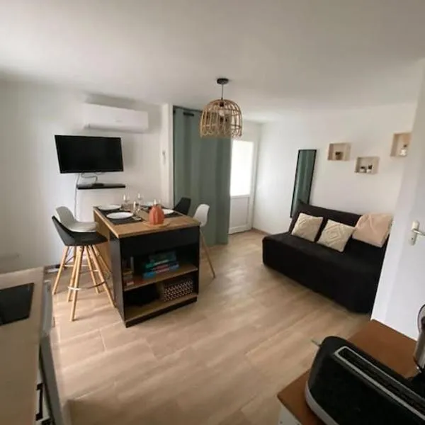Le HappyNous, cosy, climatisé, wifi, parking privé intérieur, hôtel à Tain-lʼHermitage