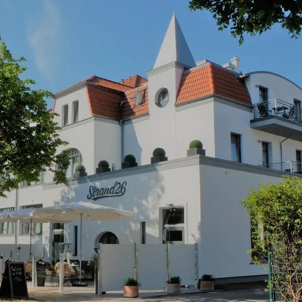 Hotel Strand26 an der Ostsee、オストゼーバート・ニーンハーゲンのホテル