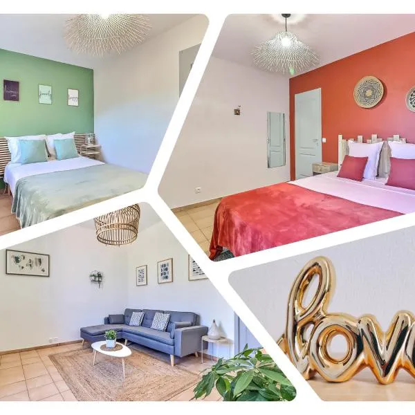 LE REGORDANE - Appartement 4 personnes - Centre WiFi Cosy、サン・ジルのホテル