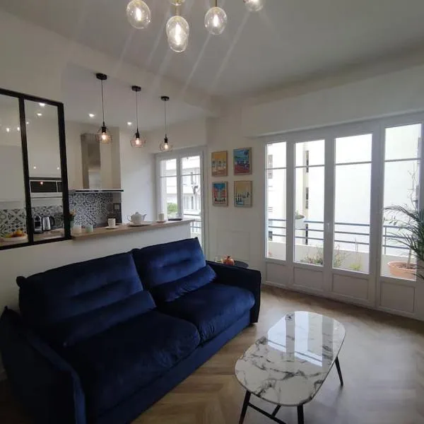 Bel appartement - plage à 50 m, хотел в Ница