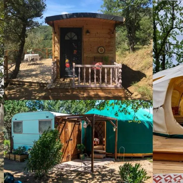 Les Cabanes d'ErbeFol, hotel em Ansignan