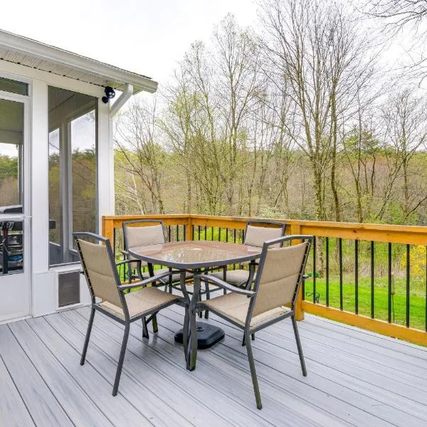 Quaint Massachusetts Home with Yard and Grill!, hotel in Gill
