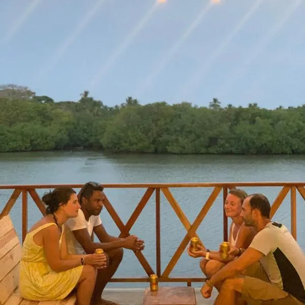 Hostal Casa en la Ciénaga Rincon del Mar、Rincónのホテル