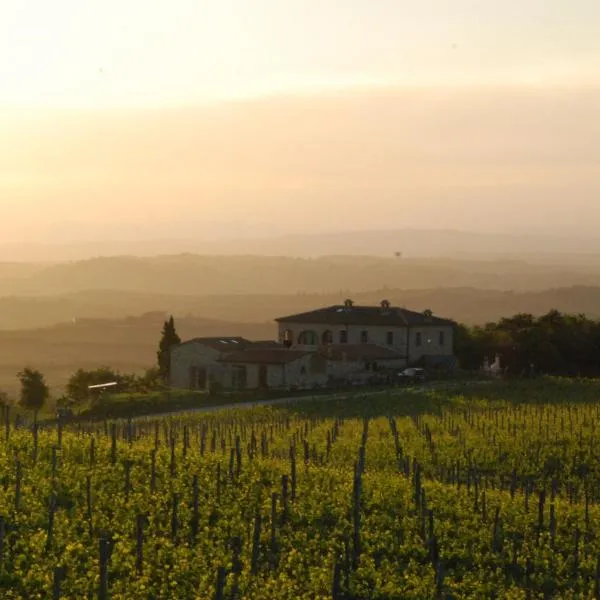 Agriturismo Scannano โรงแรมในSerre di Rapolano