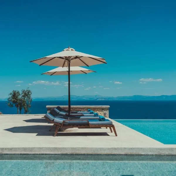 Sampatiki Suites - 4 Star Seaview Luxury Suites With Breakfast And Spa - Opened 2024 โรงแรมในเลโอนีดีออน