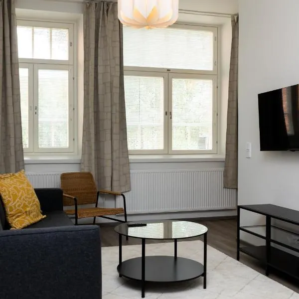 Forenom Serviced Apartments Lahti Hennala, hotel in Lahti