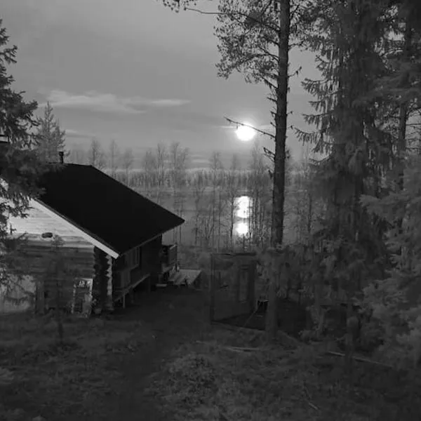 Cottage by the Muonio river for 6 person, hotel v destinaci Kolari