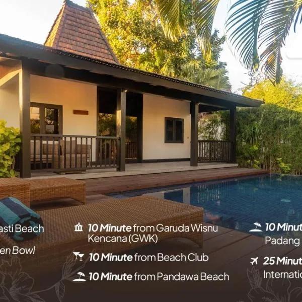 Surya Melasti Exclusive Beach Villa by Sajiwa, מלון באונגסאן