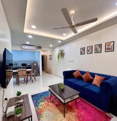 Consua में, होटल Good Stay 2BHK Pool apartment 10 mins from dabolim airport Goa 102
