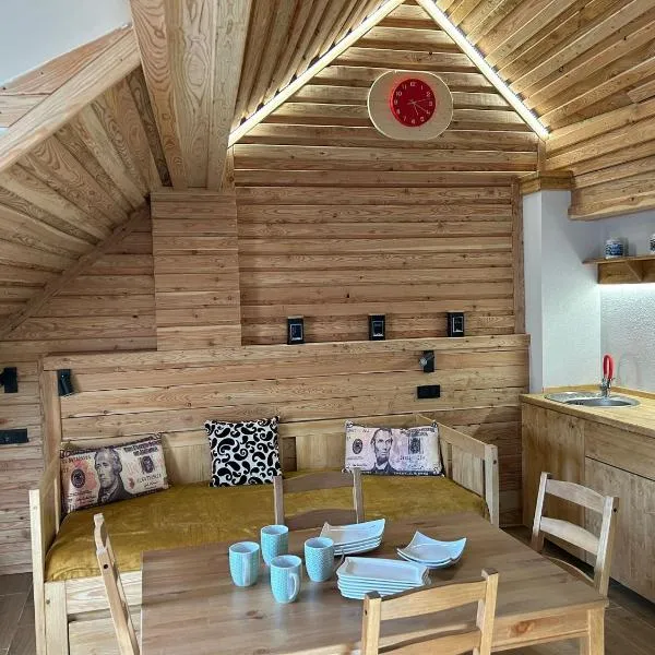 Penzion s rafty, hotel ve Vyšším Brodu