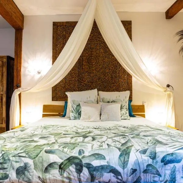 2 Suites romantiques avec spa privatif et 1 loft avec billard proche de Toulouse, hotel in Montastruc-la-Conseillère