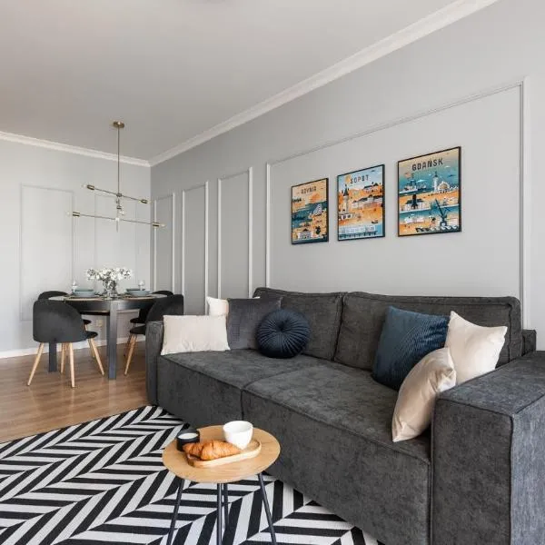 Flatbook - City Center Apartments Sw Barbary, viešbutis Gdanske