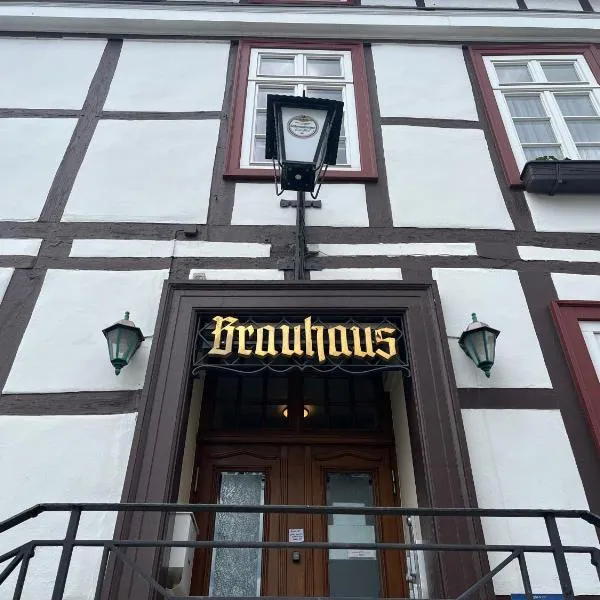 Hotel Brauhaus Bückeburg、リンテルンのホテル