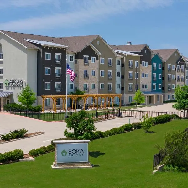 Soka Suites Dallas - Las Colinas, hotel v destinaci Irving