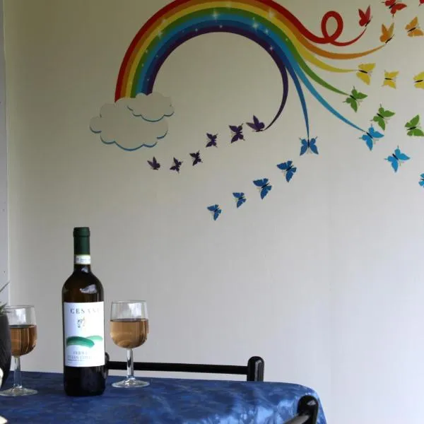 Casa Arcobaleno on Via Francigena, hotel v destinácii Gambassi Terme