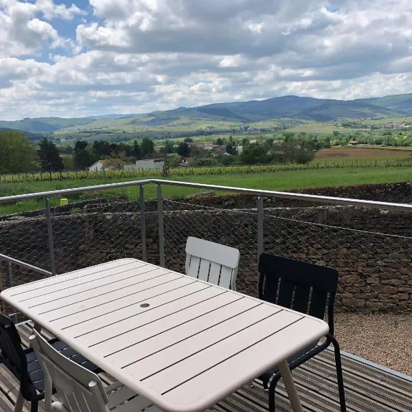 appartement contemporain dans une authentique demeure viticole, hotel v destinácii Charnay-lès-Mâcon