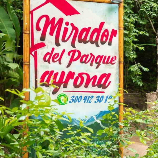 Mirador Dentro del Parque Tayrona, hotel v destinaci La Poza